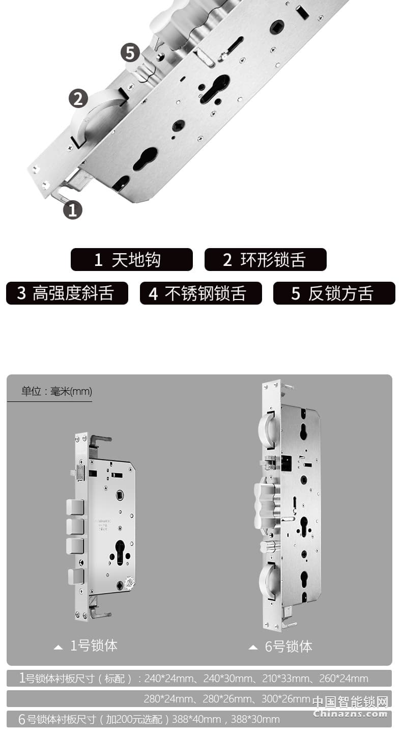 櫻花全自動指紋鎖電子門鎖 防黑盒子防盜門密碼智能鎖F3