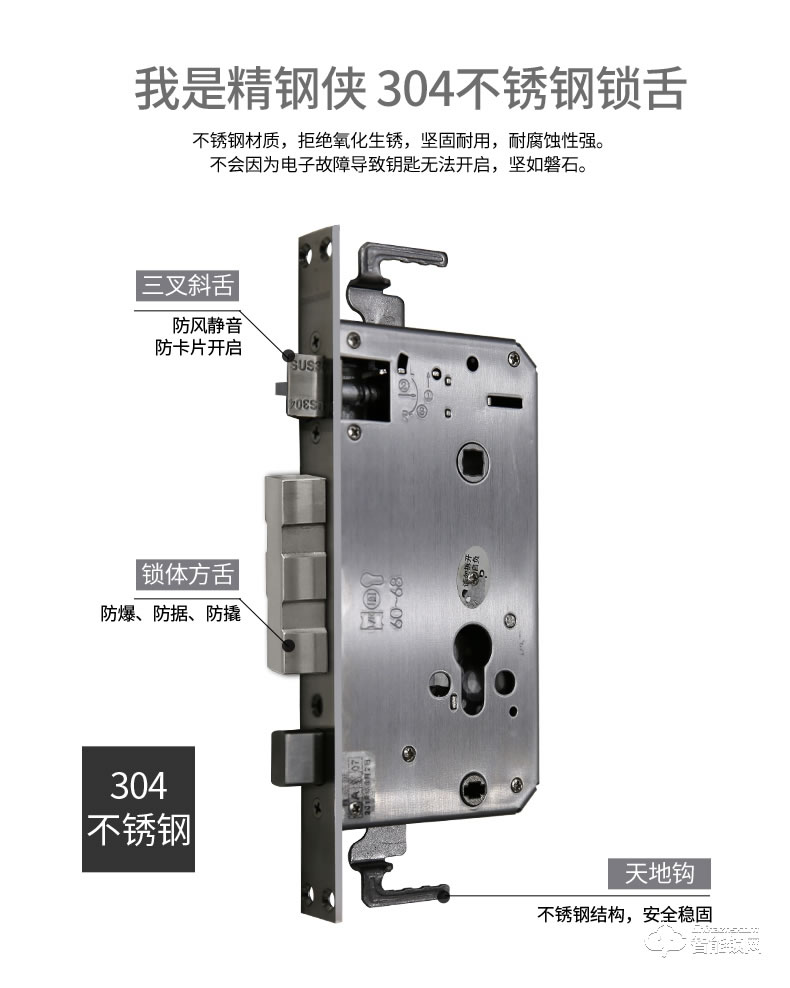 長(zhǎng)虹智能鎖 B6家用防盜門鎖智能鎖密碼鎖