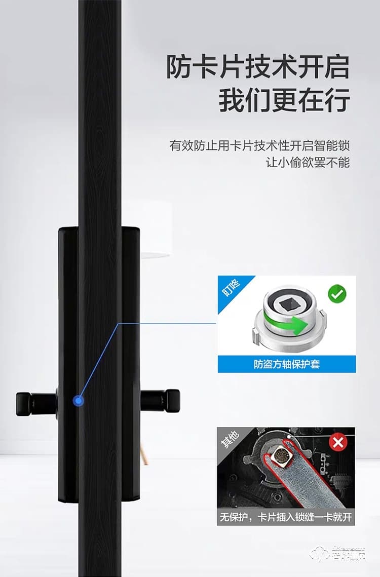 巴奈特智能鎖 D6家用防盜門電子鎖自