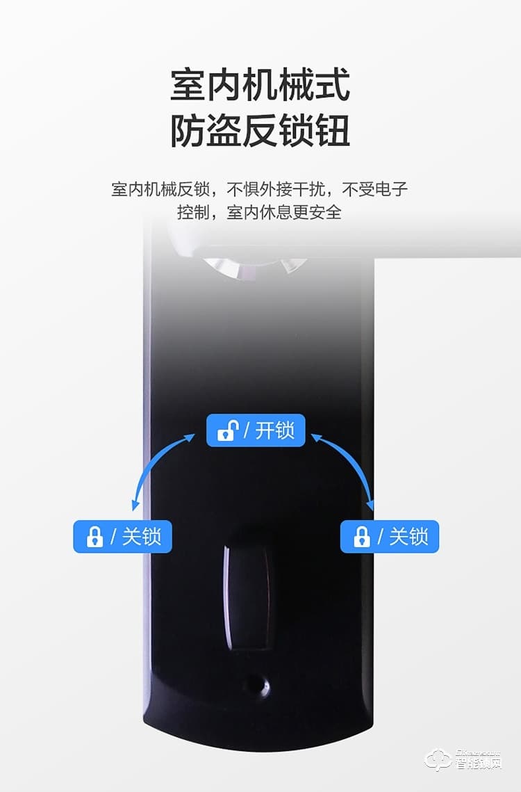 巴奈特智能鎖 D6家用防盜門電子鎖自